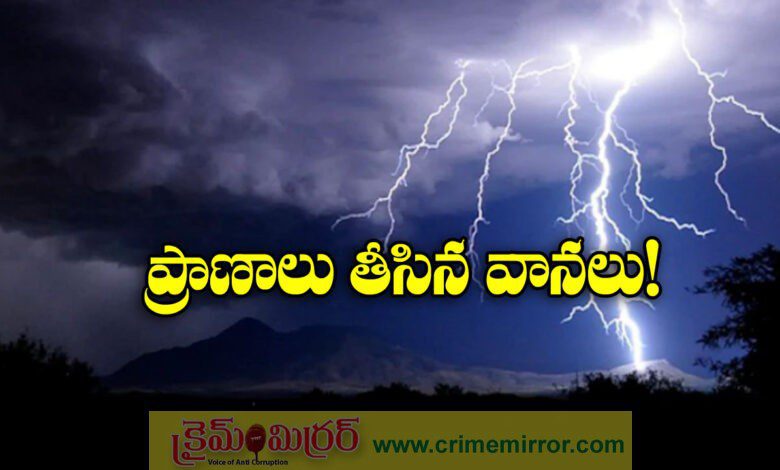 25 dead in lightning rain related incidents across India