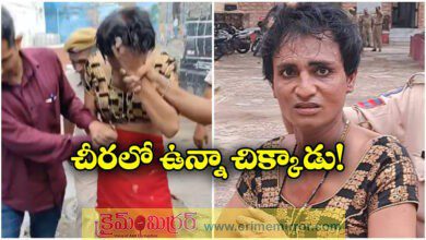 criminal in jodhpur hides from police by dressing up as woman