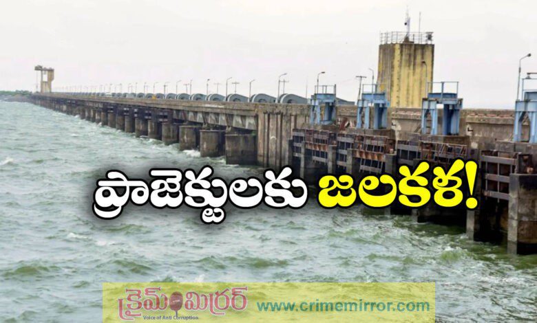 Nagarjuna Sagar Srisailam and other reservoirs water levels today