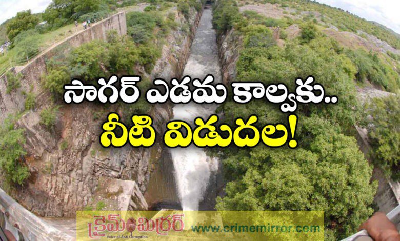 Nagarjunasagar Project to Release Water for Farmers