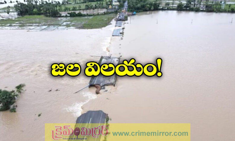 North Telangana trembled due to rain disaster