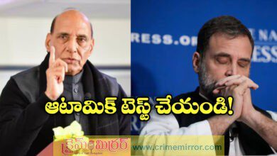 Rajnath dares Rahul Gandhi to detonate ‘atom bomb of evidence’ against EC