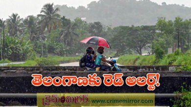 Weather update IMD issues red alert for Telangana