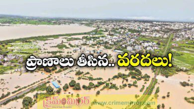 four people have died across the telangana due to heavy rains