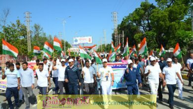 ఉక్కు మనిషి ఆశయాలతో - రన్ ఫర్ యూనిటీతో ఐక్యత : ఎస్పీ శరత్ చంద్ర పవర్