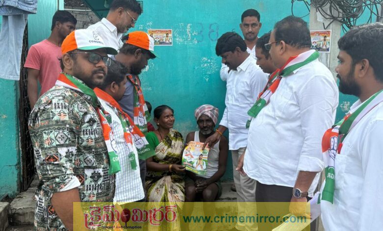 జూబ్లీహిల్స్ ఎన్నికల ప్రచారంలో నకిరేకల్ ఎమ్మెల్యే వేముల వీరేశం