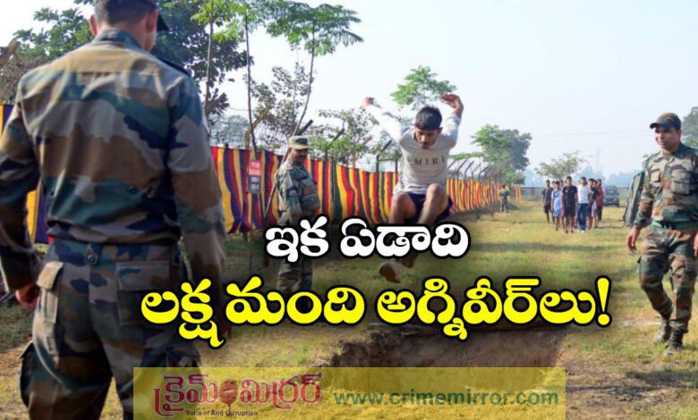 Army plans to scale up Agniveer intake to over 1 lakh year