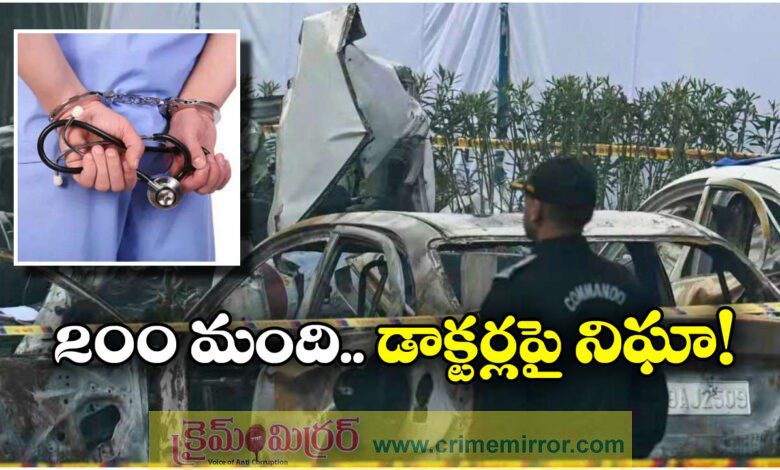 Kashmir Police detained Haryana woman doctor Over Red Fort blast Case