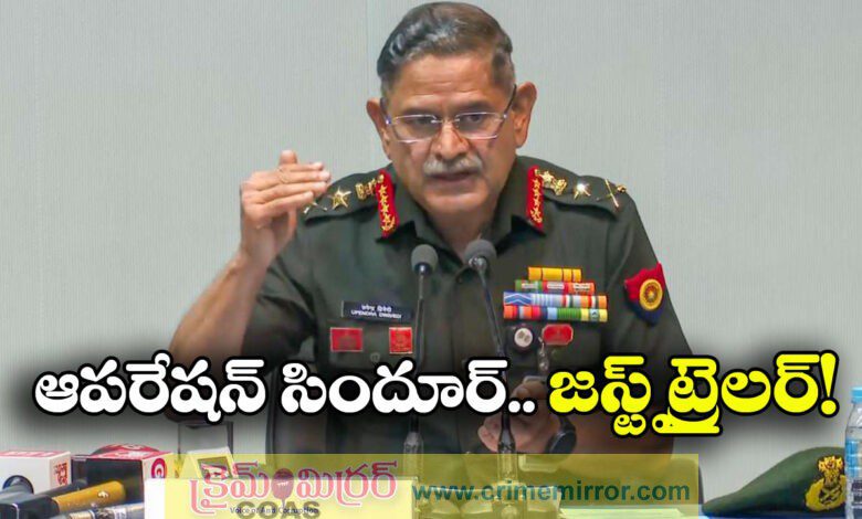 Op Sindoor just a trailer CDS Gen Upendra Dwivedi warns Pakistan