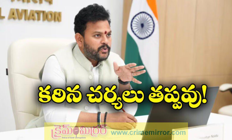 Indigo Crisis: Civil Aviation Minister Naidu Warns to Indigo