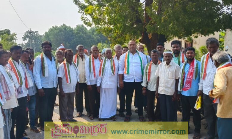 గ్రామ అభివృద్దే శ్వాసగా పని చేస్తా- ఎలికేటి భరత్