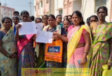 సర్దార్ నగర్ లో డబుల్ బెడ్రూం ఇళ్ల వద్ద ఆందోళన..!