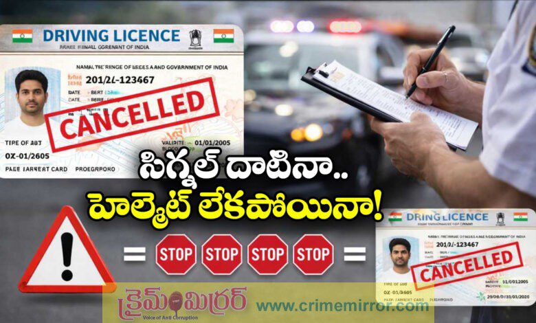 Driving Licence to Be Cancelled if You Commit 5 Offences in a Year