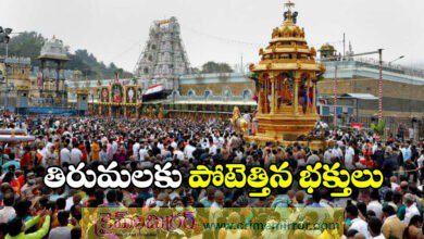 Heavy pilgrim rush at Tirumala