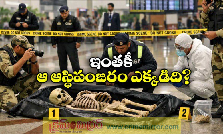 Human Skeleton Found at Delhi Airport Terminal 3 During Security Check, Probe Underway