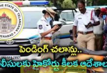 హైకోర్టు తీర్పు: చలానాల పేరుతో వాహనదారులను ఆపి బలవంతం చెయ్యొద్దు