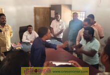 ఎన్ఎస్పీ క్వార్టర్స్‌లో కార్యాలయ స్థలంపై వివాదం